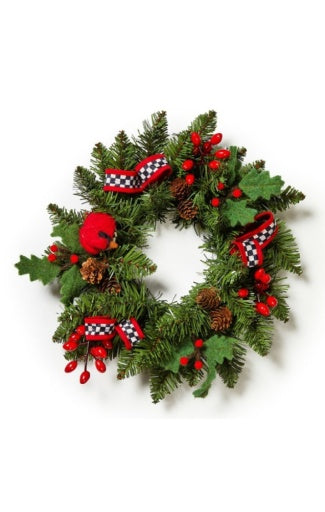 Cozy Christmas Mini Wreath