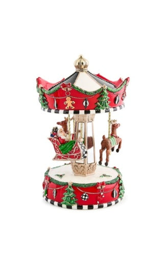 Mackenzie-Childs Christmas Carousel