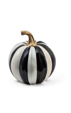 Courtly Stripe Glossy Pumpkin