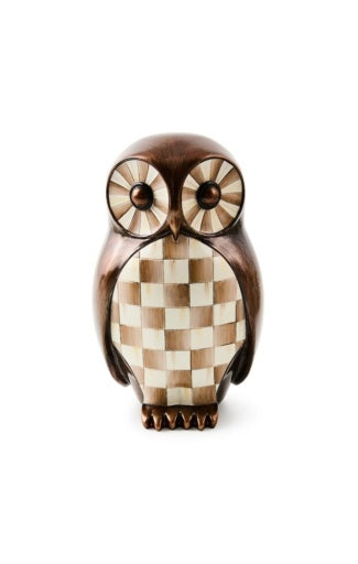 Mocha Check Owl