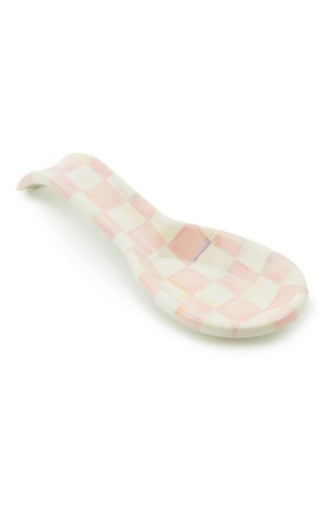 Rosy Check Spoon Rest