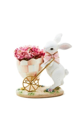 Rosy Meadow Bunny Egg Cart