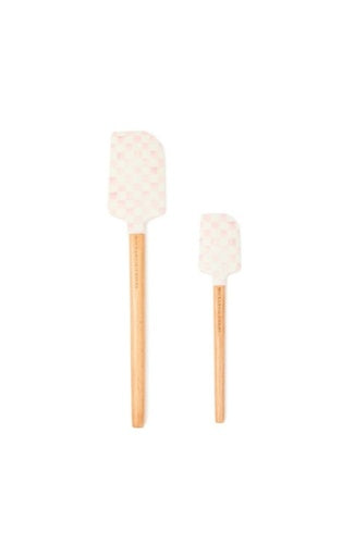 Rosy Check Spatula, Set Of 2