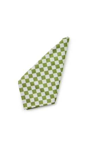 Flax Check Napkin, Set Of 4
