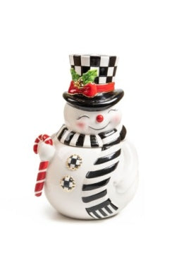 Nostalgia Snowman Cookie Jar