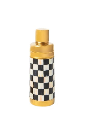 Courtly Check Gold Cocktail Shaker