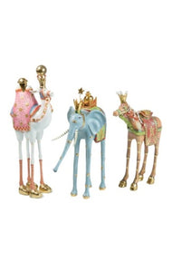 Patience Brewster Nativity Magi Animal Figures, Set Of 3