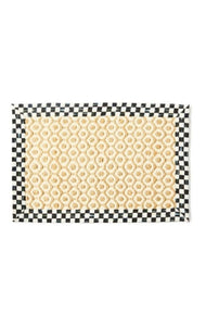 Courtly Check Natural Honeycomb 2' X 3' Jute Rug