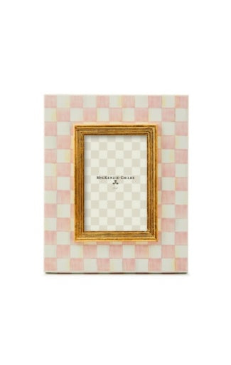 The Little House Shop Rosy Check Frame