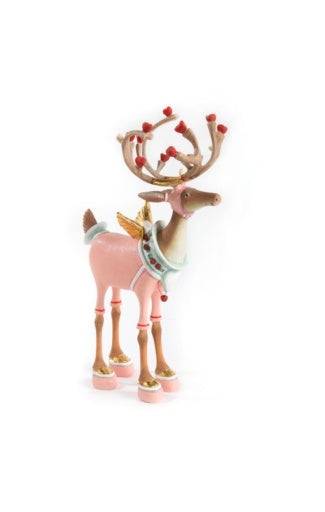 Patience Brewster Dash Away Cupid Reindeer Figure