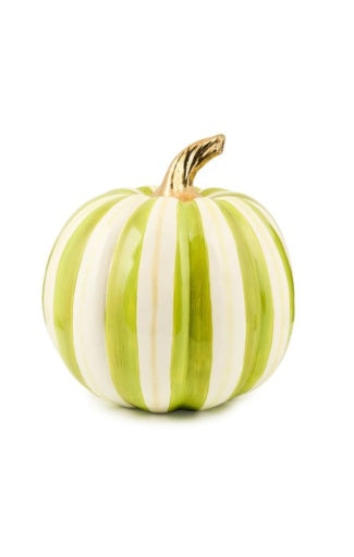 Moss Stripe Medium Pumpkin