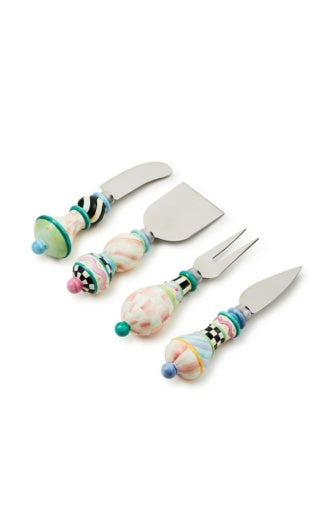Rosy Meadow Cheese Spreader Set