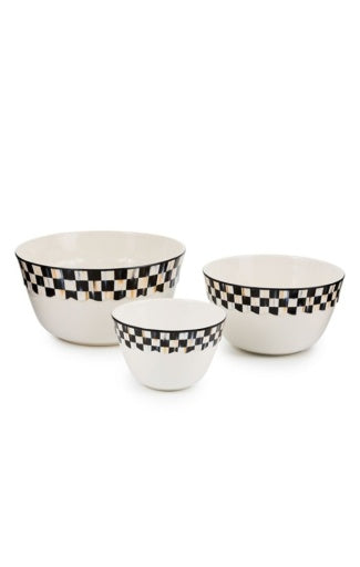 Courtly Check Everyday Mixing Bowls, Set Of 3