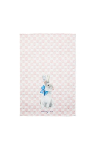 The Little House Shop Tattoo Bunny Dish Towel