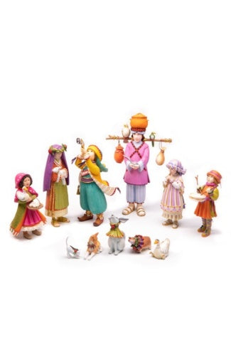 Patience Brewster Nativity Manger Figures Set