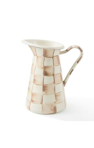 Mocha Check Medium Practical Pitcher