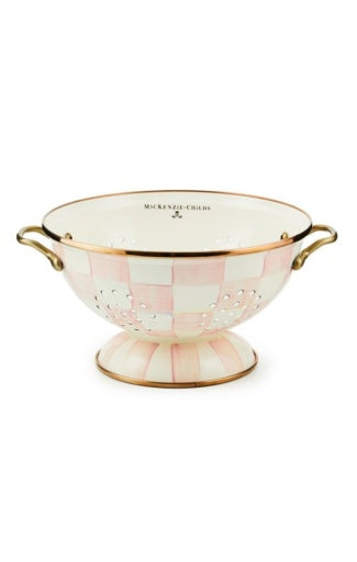 Rosy Check Large Colander