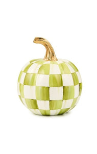 Moss Check Mini Pumpkin