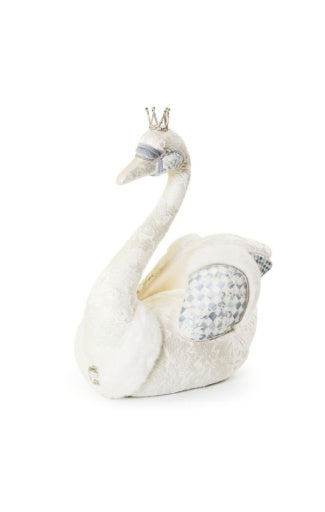 Crystal Palace Embellished Fabric Swan