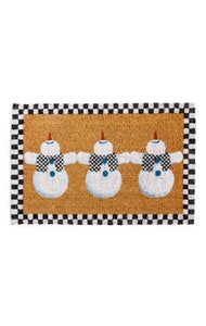 Dancing Snowman Entrance Mat