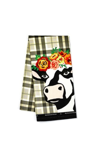 Frida Cowlo Dish Towel