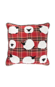 Tartan Sheep Pillow