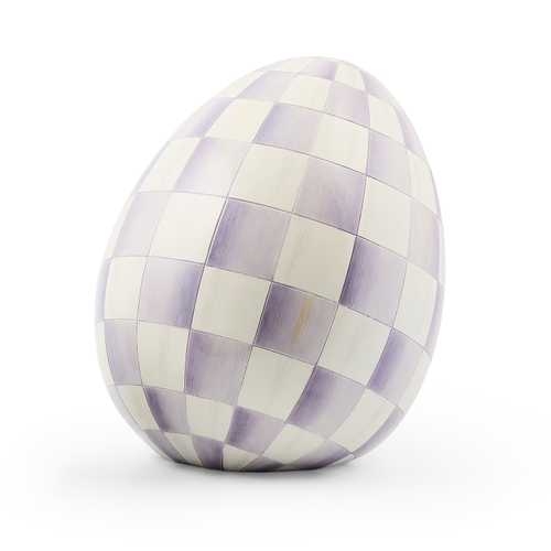 Violet Check Small Egg