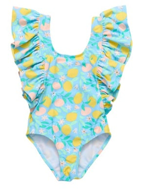 Lemon Drops Wide Frill Swimsuit