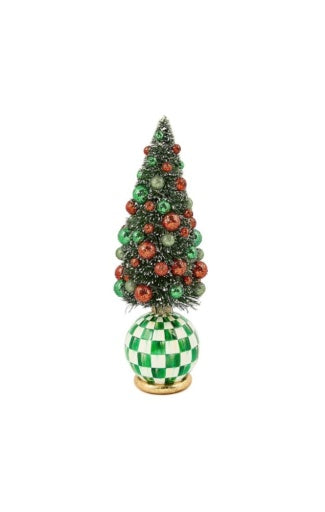 Check It Out Illuminated Small Bottle Brush Tree