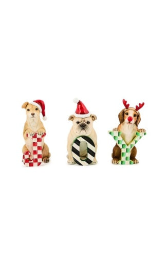 Check It Out Joy Dog Figurine Set