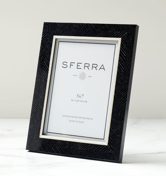 Sferra Lazio Frame 5x7, Black