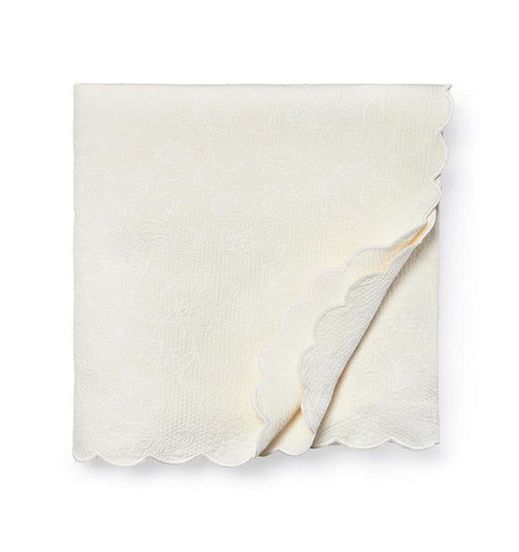 Sferra Alice King Coverlet, White