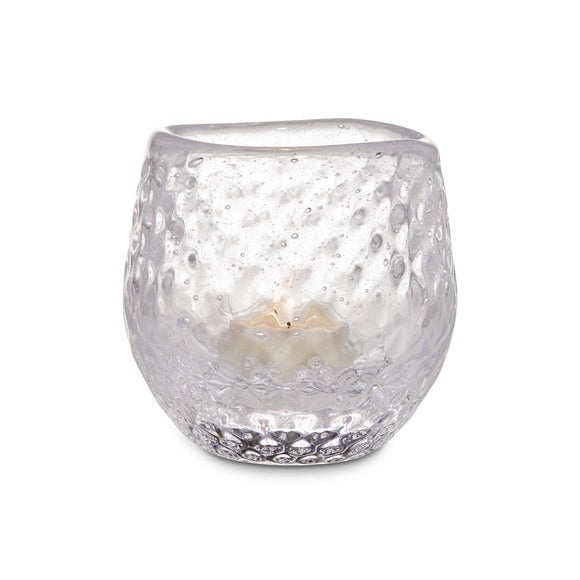 Simon Pearce Burlington Optic Tealight in Gift Box