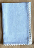Linen Napkin Crochet, Set of 4