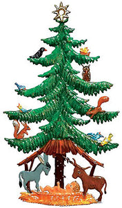 Nativity Tree, Painted