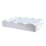 Scallop Tray, White