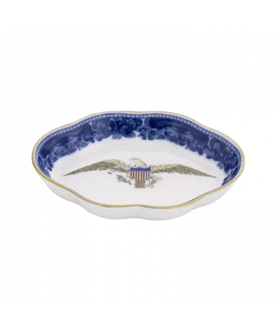 Diplomatic Eagle Lobed Tray, Small