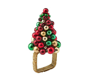 Kim Seybert Xmas Baubles Napkin Ring