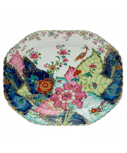 Mottahedeh Tobacco Leaf 13" Platter