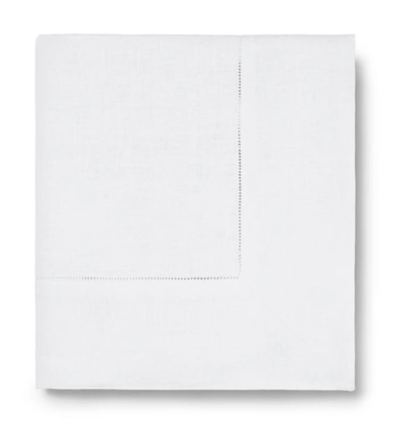 Sferra Festival Oblong Tablecloth 66x106, White
