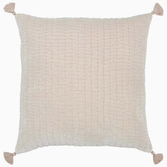 John Robshaw Velvet Sand Decorative Pillow w/ Insert