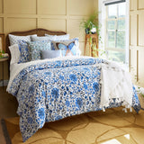 John Robshaw Lapis Butterfly Decorative Pillow