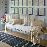John Robshaw Fringed Natural Decorative Pillow