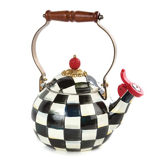 Courtly Check Whistling Tea Kettle - Thumbnail 3
