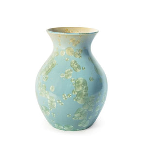 Simon Pearce Jade Curio Crystalline Vase - Medium