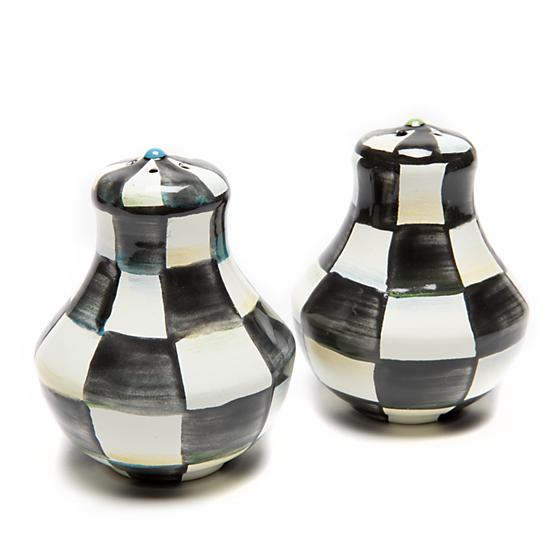 Courtly Check Salt & Pepper Shakers Set - Thumbnail 3