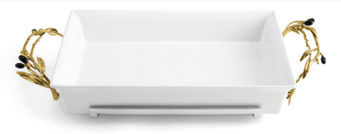 Michael Aram Olive Branch Casserole Server - Thumbnail 2
