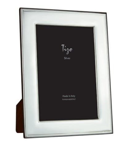 Tizo Italian Silver Frame Plain/Smooth 8×10