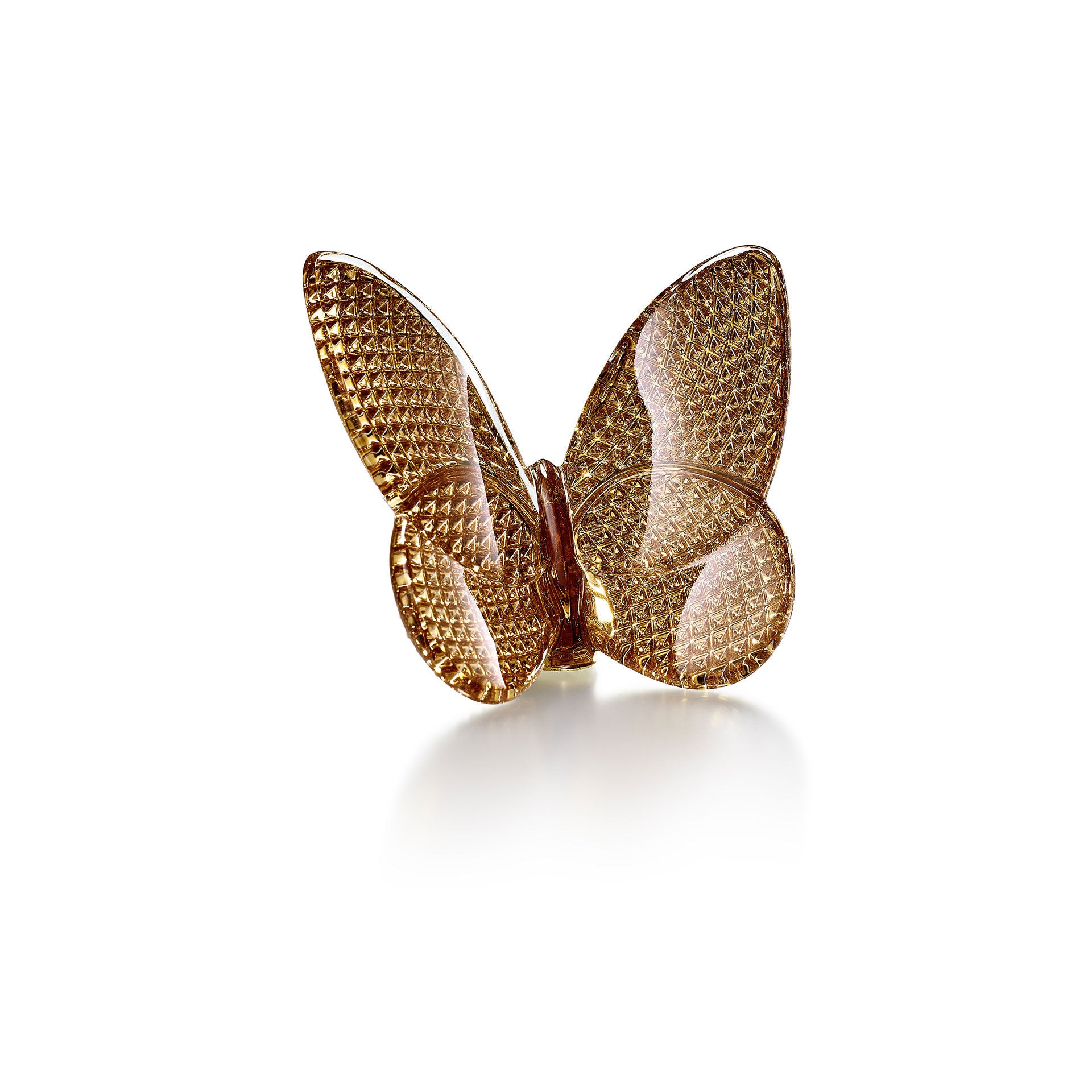 Baccarat Diamond Gold Butterfly