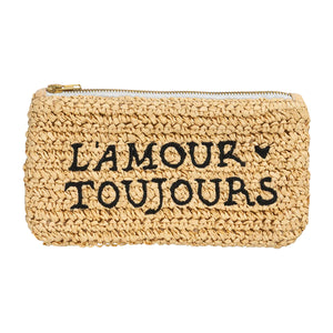 Juliska L'Amour Toujours Zipper Pouch - Medium